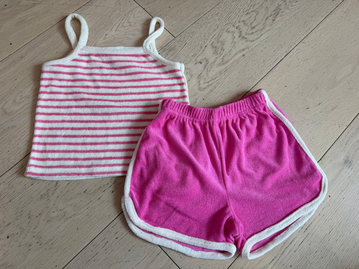 Stripe Terry set