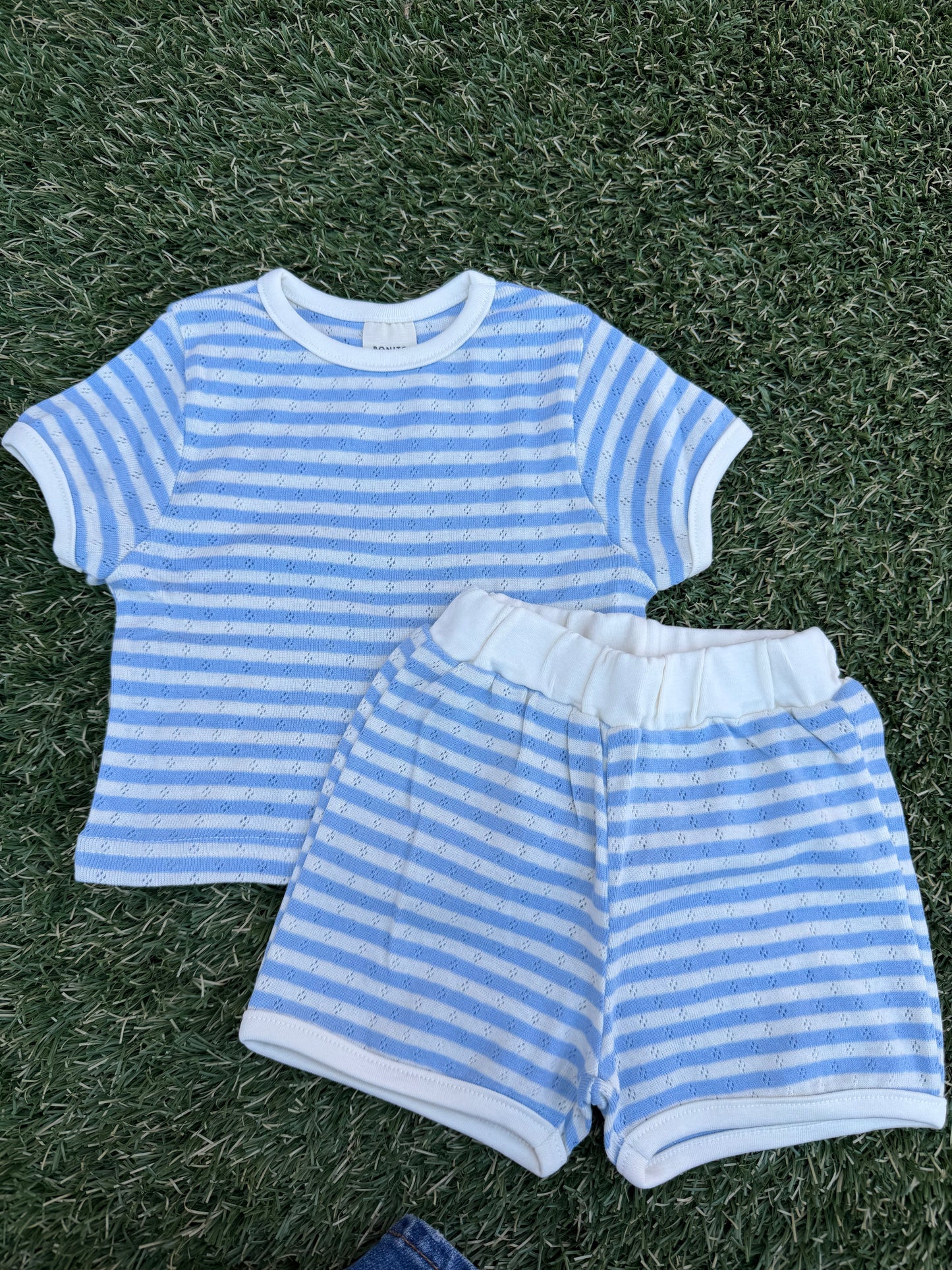 James pointelle baby set