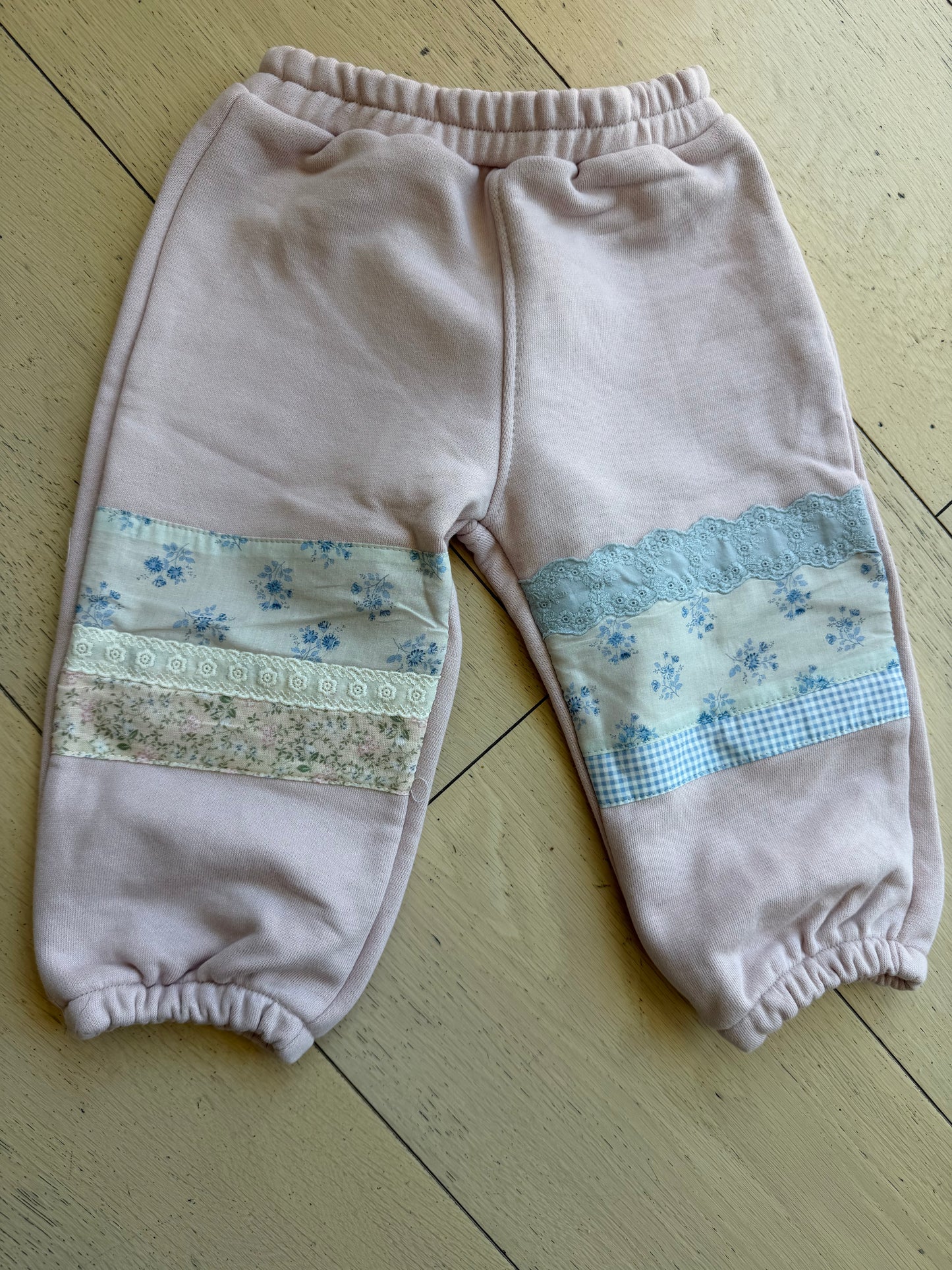 Patched sweats