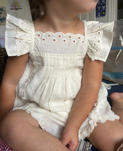Walden eyelet dress