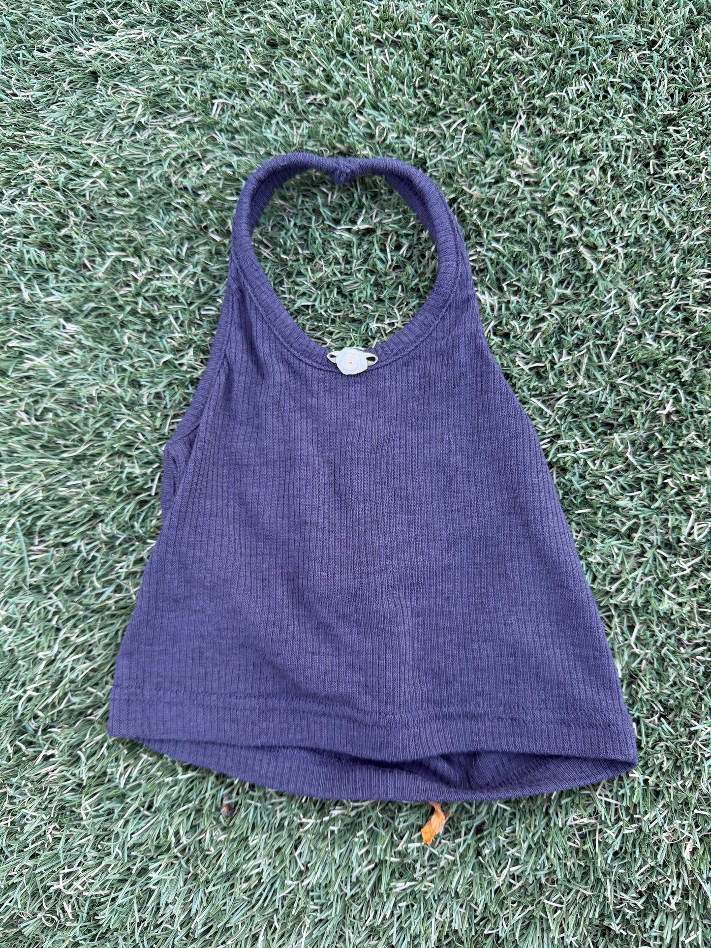 Iris ribbed halter