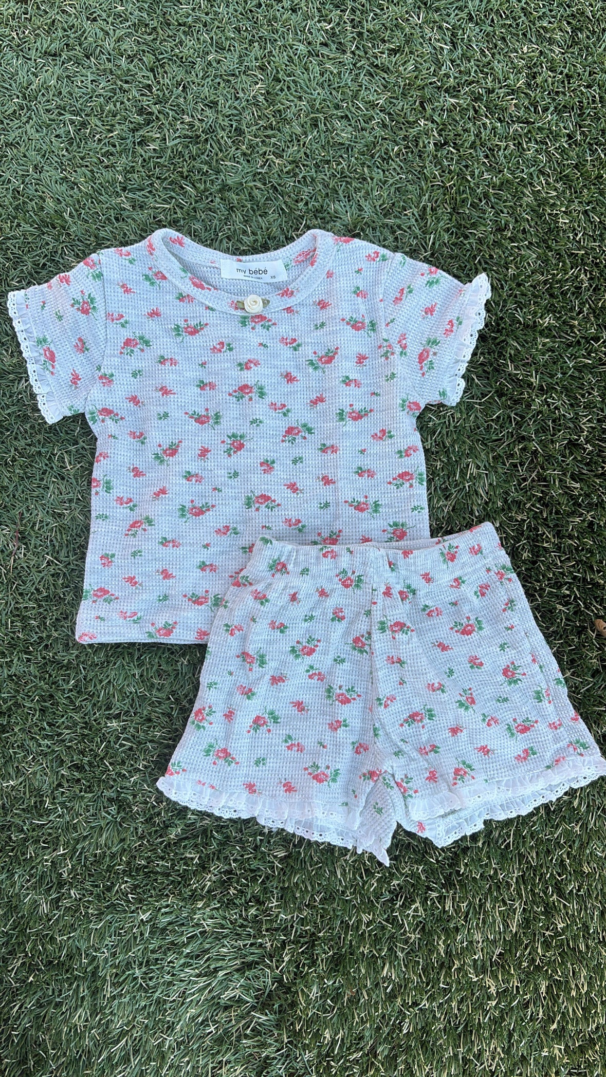 Flora waffle set