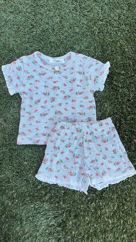 Flora waffle set