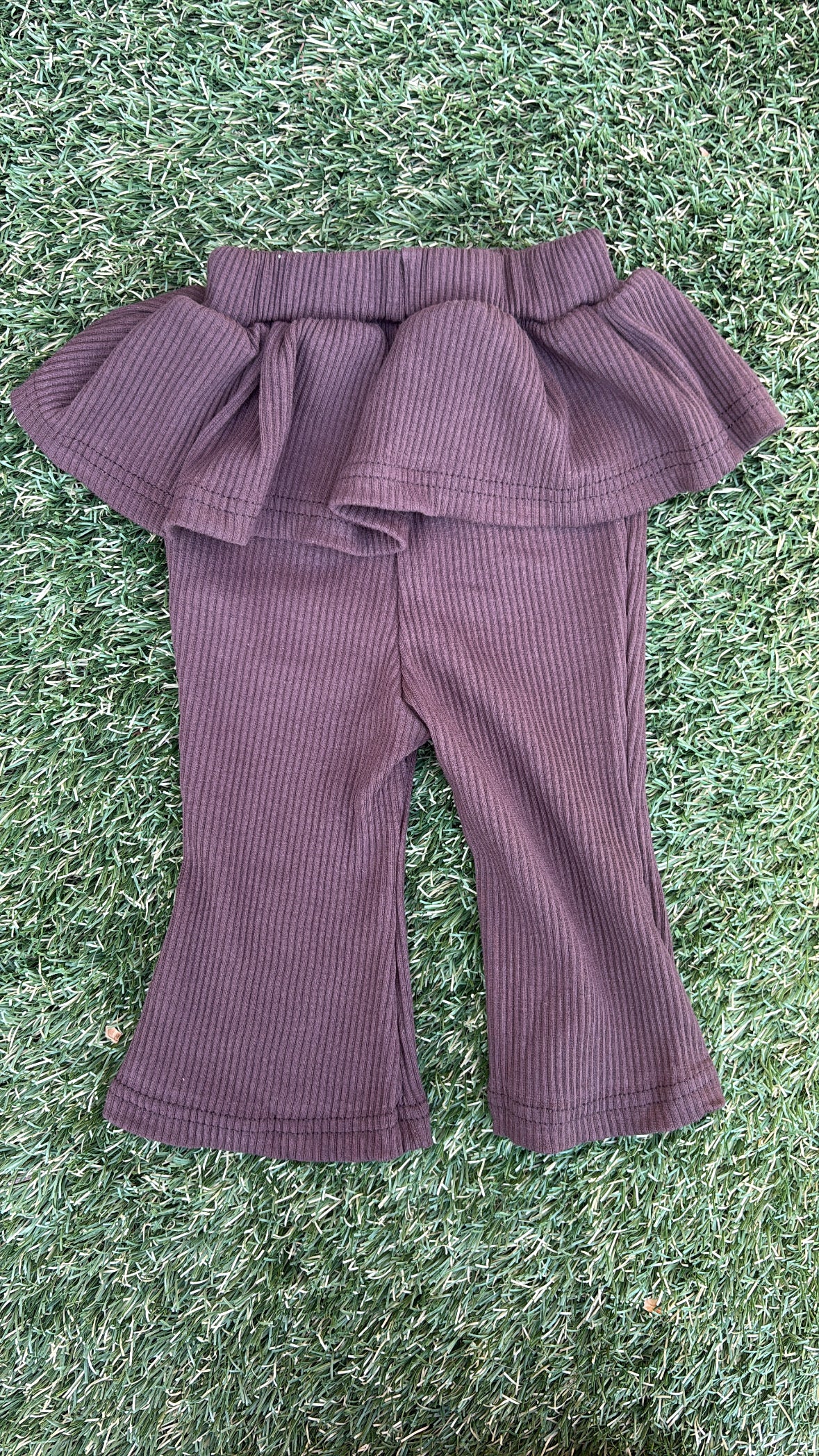 Chocolate Frill Leggings