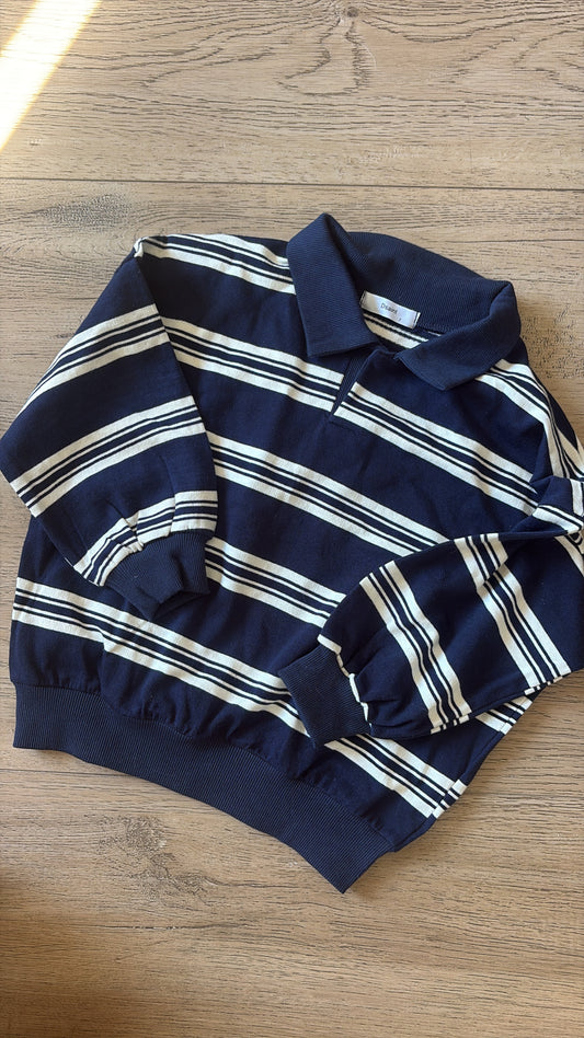 Hudson collared sweatshirt