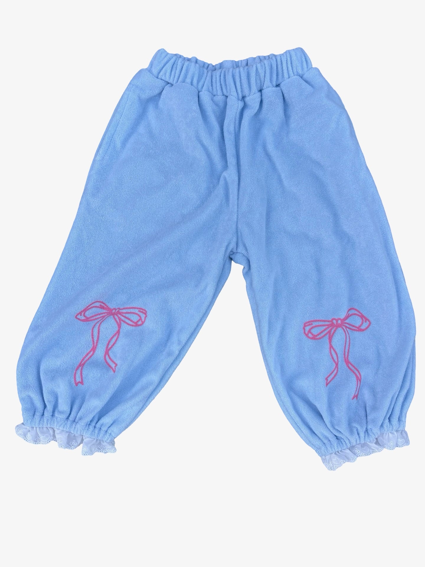 The ribbon terry jogger